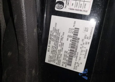 2011 Ford Mustang V6 z USA, uszkodzony, nr VIN 1ZVBP8AMXB5118788